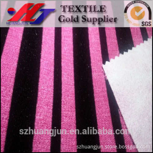 striped velvet upholstery fabric